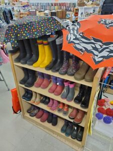 Rainboots for sale at New to You Consignmetns.