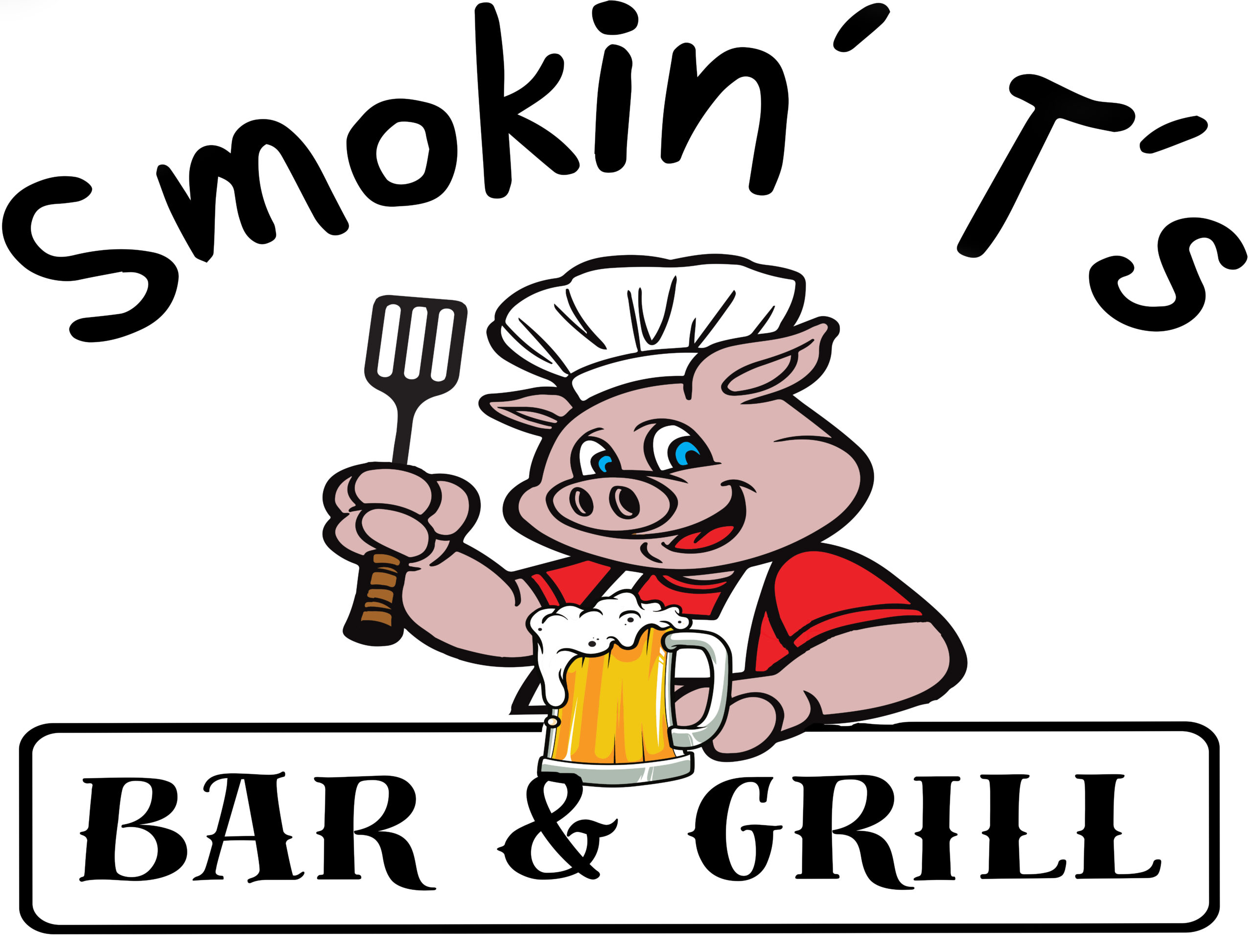 Smokin Ts Bar and Grill Final Logo